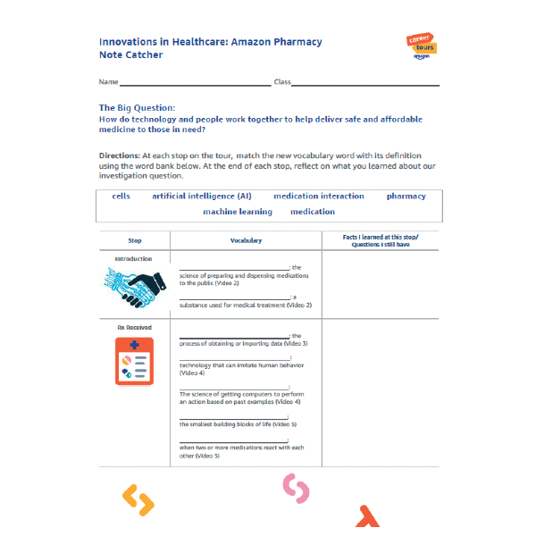 Pharmacy Worksheet Preview