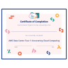 AWS Tour 1 Certificate Icon