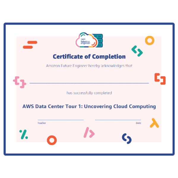 AWS Tour 1 Certificate Icon