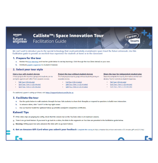 Callito facilitation guide image