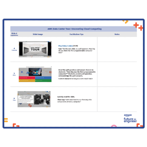 aws tour 1 guide preview