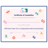 AWS Data Tour 2 Certificate icon