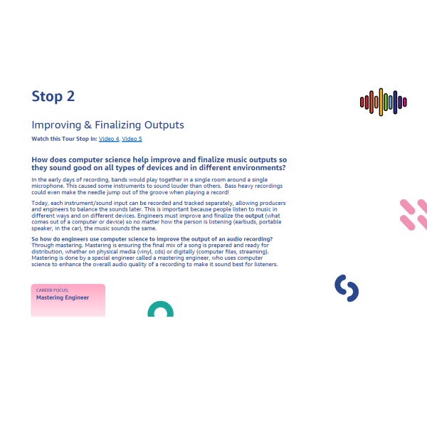 music tour learnings preview