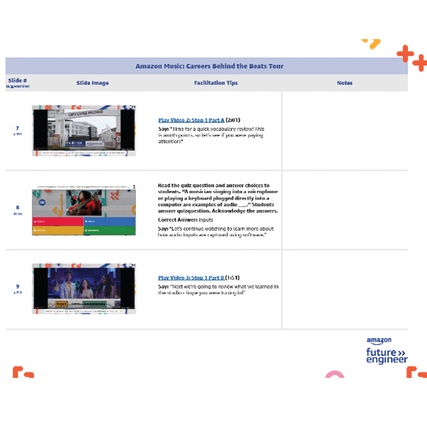 music facilitation preview